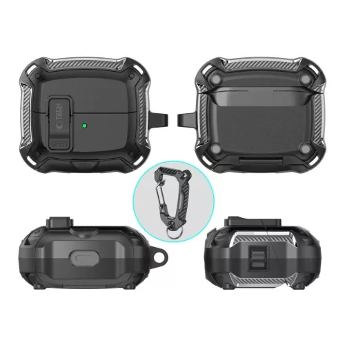 Samsung Galaxy Buds 3 / 3 Fe / 3 Pro Tech-protect Carbonox Magsafe fek-5906302333752 3 kép