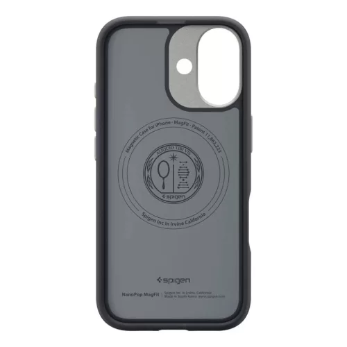 iPhone 17 Spigen Nano Pop MagSafe tok Fekete Szezám-8800283314984 3 kép