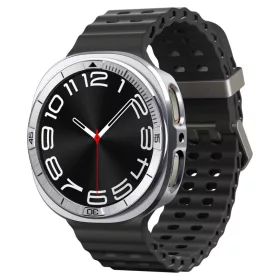 Samsung Galaxy Watch 8 (44 mm) Spigen Bezel Tune Pro Pilot ezüst tok-8800283311433 2 kép