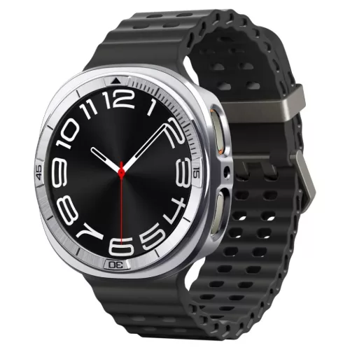 Samsung Galaxy Watch 8 (44 mm) Spigen Bezel Tune Pro Pilot ezüst tok-8800283311433 2 kép