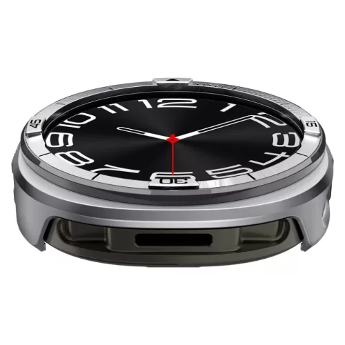 Samsung Galaxy Watch 8 (44 mm) Spigen Bezel Tune Pro Pilot ezüst tok-8800283311433 9 kép