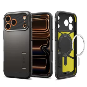   Spigen Tough Armor ”t” Mag Magsafe Iphone 17 Pro Max Gunmetal