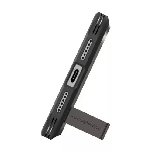 Spigen Tough Armor ”t” Mag Magsafe Iphone 17 Pro Max Gunmetal-8800283314304 9 kép