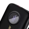 Dudao K14 10000mAh power bank with USB-C / Lightning cables - black-6977196681549 2 kép