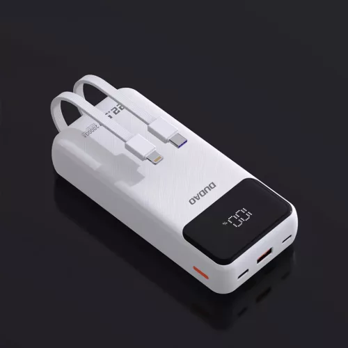 Dudao K15Pro Power Bank 20000mAh 22.5W PD USB-C / USB-A / Beépített -6977196682447 7 kép
