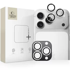   iPhone 17 Pro / 17 Pro Max Tech-Protect Camring Fit+ kameravédő ezüst