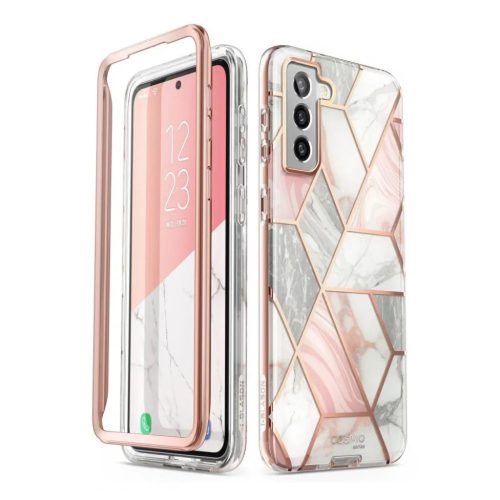 Samsung Galaxy S21+ Plus Supcase Cosmo tok készülékhez Márvány sz-843439136137 1 kép