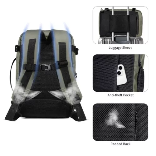 TECH-PROTECT DEFENDER S50 RYANAIR & WIZZAIR UTAZÁSI LAPTOP KABIN HÁT-5906302368815 7 kép