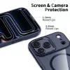 iPhone 17 Pro Tech-protect Magmat Magsafe tok Mély Kék/átlátszó-5906302334247 3 kép