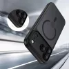 iPhone 17 Pro Tech-protect Magpeak Magsafe Cc matt fekete tok-5906302333554 5 kép