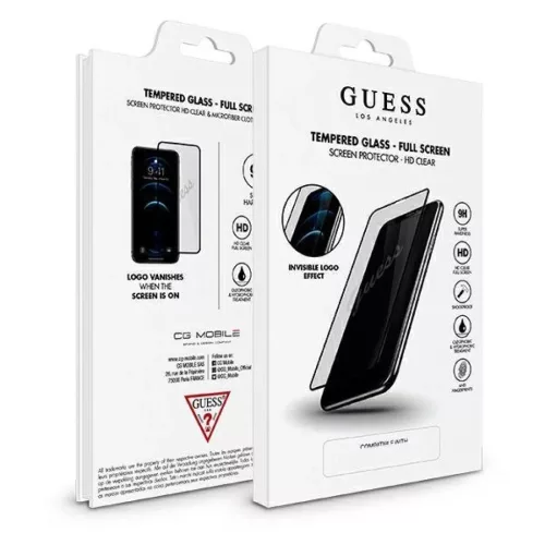 iPHONE 12/12 Pro GUESS Képernyővédő üvegfólia-3700740495599 5 kép
