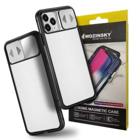   Wozinsky Magnetic Cam Slider tok előlapi üveggel iPhone 11 Pro MAX