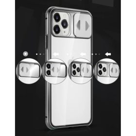 Wozinsky Magnetic Cam Slider tok előlapi üveggel iPhone 11 Pro MAX-9111201907683 2 kép