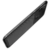 Samsung A11 / M11 Armored szénszál mintájú TPU tok fekete-5902429905377 4 kép