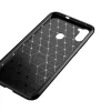 Samsung A11 / M11 Armored szénszál mintájú TPU tok fekete-5902429905377 7 kép