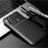 Samsung A11 / M11 Armored szénszál mintájú TPU tok fekete-5902429905377 9 kép