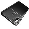 Samsung A11 / M11 Armored szénszál mintájú TPU tok fekete-5902429905377 10 kép