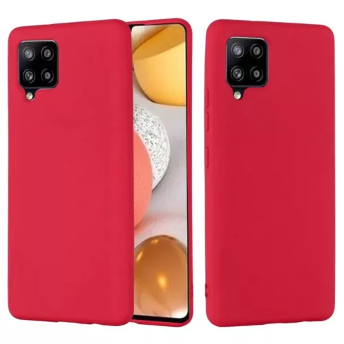Szilikon tok SAMSUNG GALAXY A42 5G piros-5902429909887 2 kép