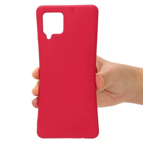 Szilikon tok SAMSUNG GALAXY A42 5G piros-5902429909887 3 kép