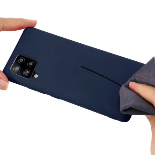 Szilikon tok SAMSUNG GALAXY A42 5G sötétkék-5902429909894 5 kép