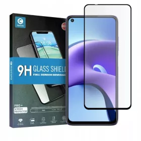   Mocolo TG+ kijelzővédő 9H üvegfólia XIAOMI REDMI NOTE 9T 5G fekete