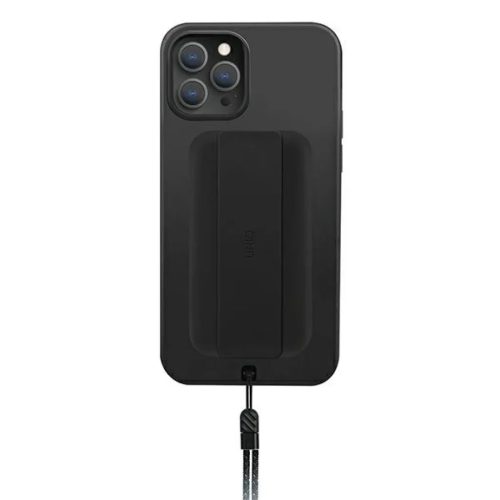 iPhone 12 Pro Max UNIQ Heldro tok fekete (Antimikrobiális bevonattal)-8886463675984 1 kép