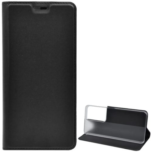 Samsung S21 Ultra Oldalra nyíló fliptok fekete-5996591028408 1 kép