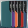 Eco Leather View Case intelligens fliptok Samsung A72 narancssárga-9111201926882 3 kép