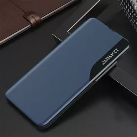 Eco Leather View Case intelligens fliptok Samsung A11 / M11 kék-9111201927155 2 kép