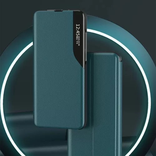 Eco Leather View Case intelligens fliptok Samsung A11 / M11 kék-9111201927155 4 kép