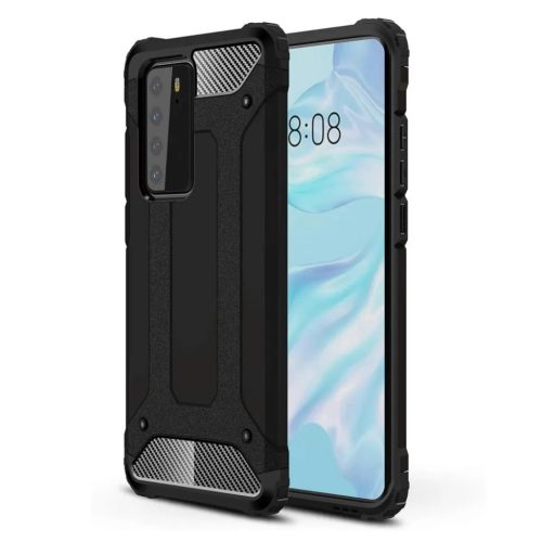 Hybrid Armor tok Huawei P40 fekete-9111201899407 1 kép