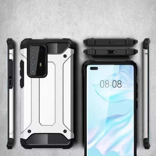 Hybrid Armor tok Huawei P40 fekete-9111201899407 3 kép