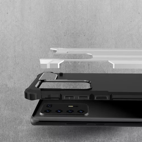 Hybrid Armor tok Huawei P40 fekete-9111201899407 5 kép