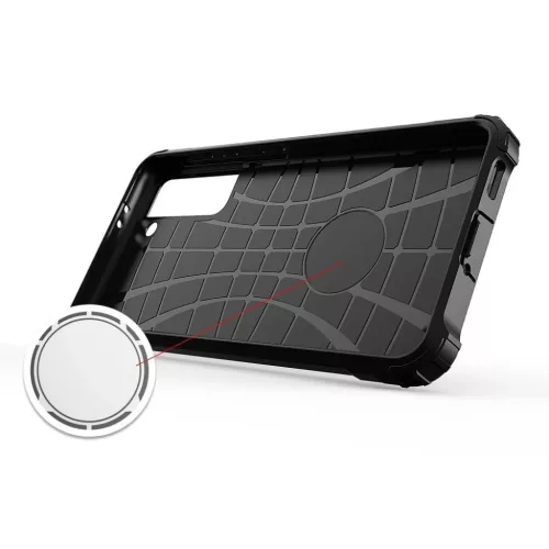 Samsung Galaxy S21+ Plus Hybrid Armor tok fekete-9111201923621 2 kép