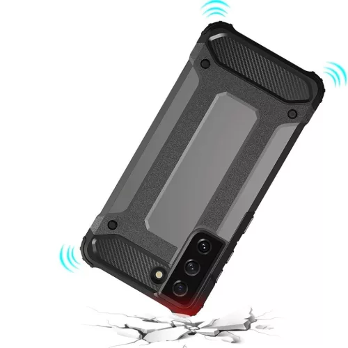 Samsung Galaxy S21+ Plus Hybrid Armor tok fekete-9111201923621 6 kép