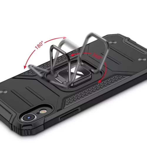iPhone XR Wozinsky Ring Armor Case Kickstand telefontok kék-9111201918924 8 kép