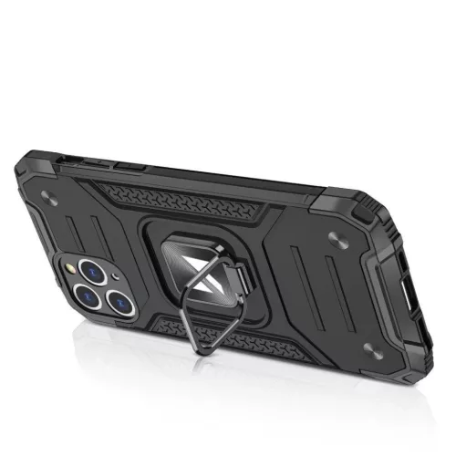Wozinsky Ring Armor Case Kickstand telefontok Samsung Galaxy M31s kék-9111201919914 3 kép