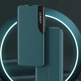 Eco Leather View Case intelligens fliptok Samsung M51 fekete-9111201922969 2 kép