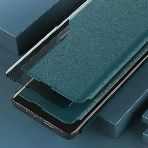 Eco Leather View Case intelligens fliptok Samsung M51 narancssárga-9111201923003 8 kép