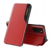 Eco Leather View Case intelligens fliptok Samsung M51 piros
