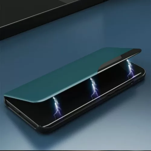 Eco Leather View Case intelligens fliptok Samsung M51 piros-9111201923034 8 kép