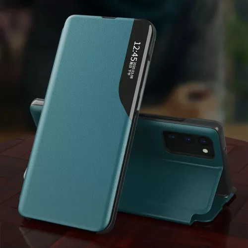 Eco Leather View Case intelligens fliptok Samsung M51 piros-9111201923034 9 kép