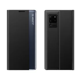 Samsung Galaxy M51 fekete New Sleep Case fliptok