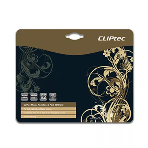 Cliptec Speed-Pad RZY238 egérpad fekete-9555440808323 2 kép
