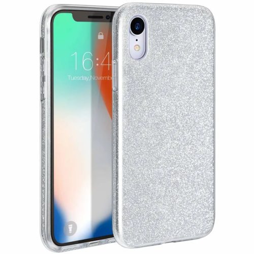 Glitter flitteres tok SAMSUNG GALAXY A02S ezüst-5902429900877 1 kép
