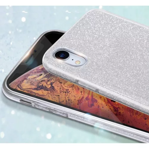 Glitter flitteres tok SAMSUNG GALAXY A02S ezüst-5902429900877 4 kép