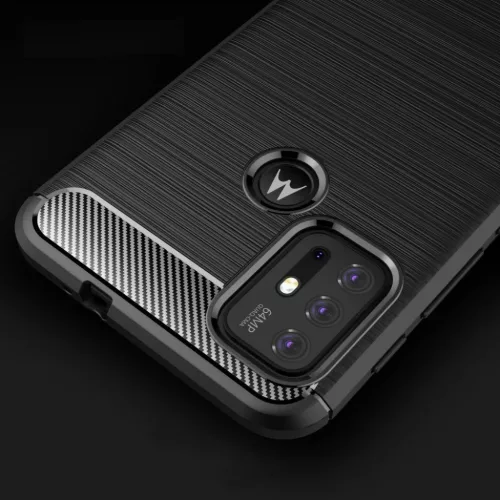 Motorola Moto G10/G30 Tech-Protect carbon mintájú TPU tok fekete-6216990210310 4 kép