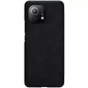 Xiaomi Mi 11 Nillkin Qin bőr fliptok fekete-6902048214118 4 kép