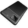 Samsung Galaxy A42 5G Armored szénszál mintájú TPU tok fekete-5902429901805 3 kép