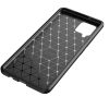 Samsung Galaxy A42 5G Armored szénszál mintájú TPU tok fekete-5902429901805 5 kép